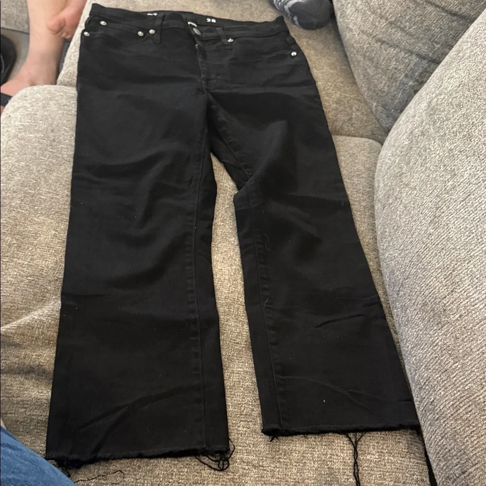 J. Crew Women's Black Boot Cut Jeans - Picture 2 of 5